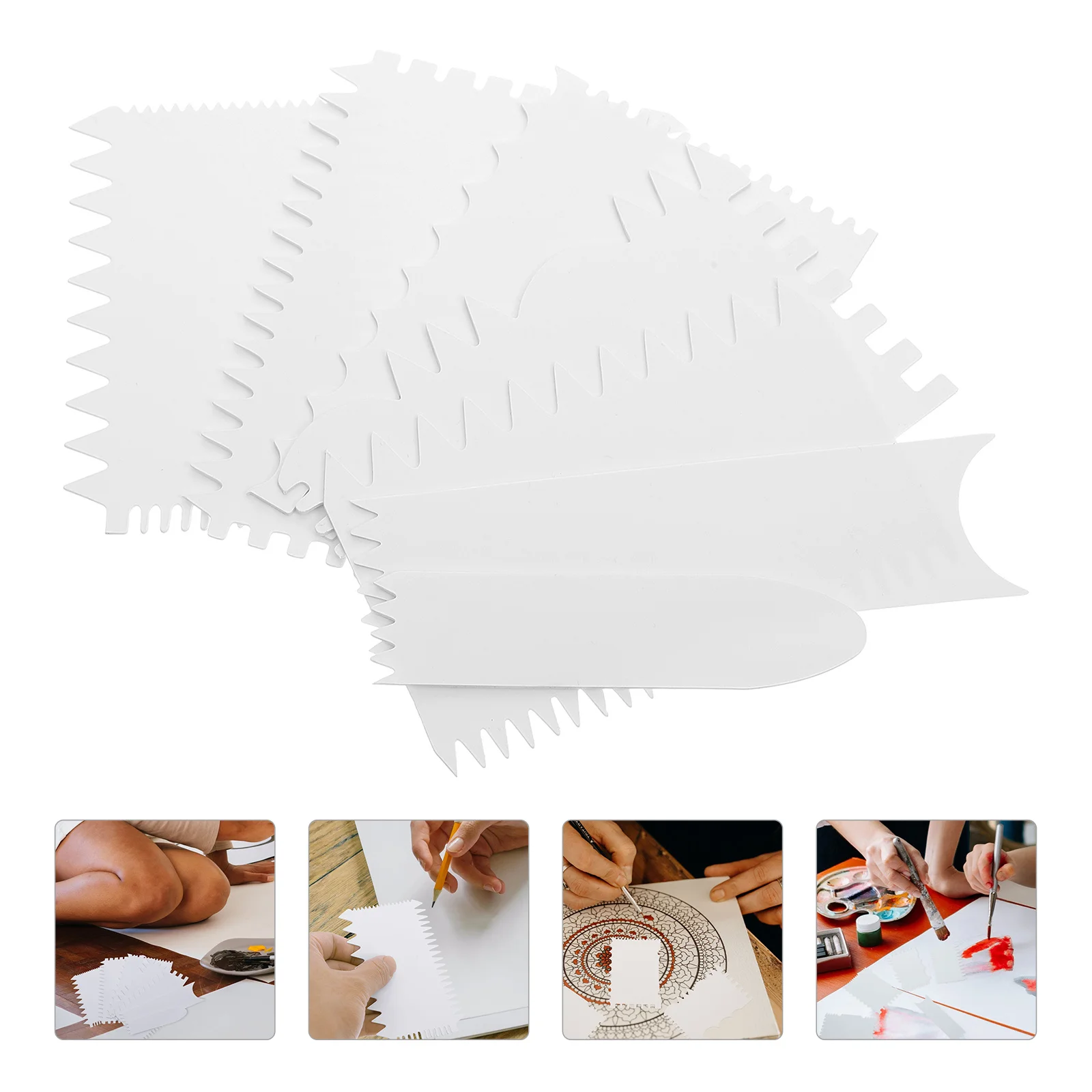Cake Scraper Cake Smoother Fondant Smoothing Decorating Tools for Bread Pastry Chef Bakery Cake Supplies 7
Cake Scraper Cake Smoother Fondant Smoothing Decorating Tools for Bread Pastry Chef Bakery Cake Supplies 7