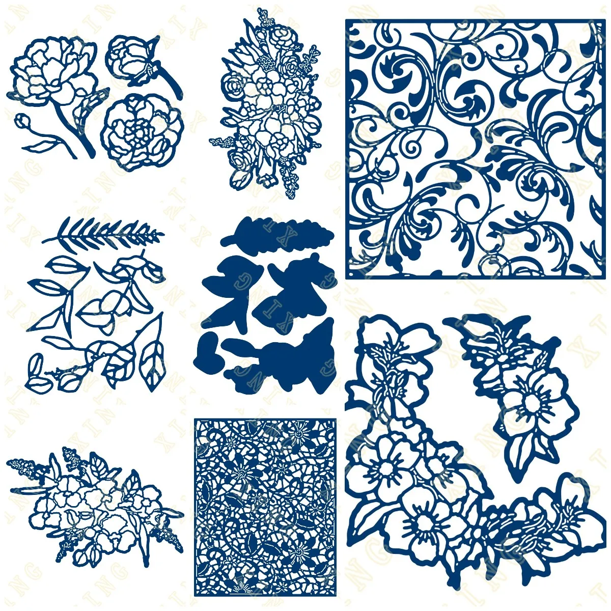 Spring Whispers Flowers Lace Metal Cutting Dies Scrapbook Diary Decoration Stencil Embossing Template DIY Greeting Card Handmade
Spring Whispers Flowers Lace Metal Cutting Dies Scrapbook Diary Decoration Stencil Embossing Template DIY Greeting Card Handmade