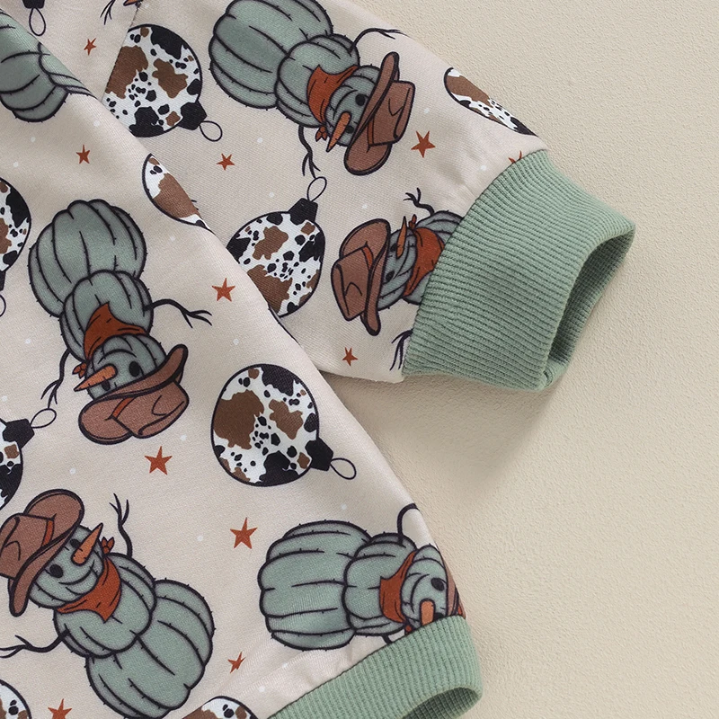 Western Baby Boy Girl Clothes Infant Cowboy Sweatshirt Romper Bodysuit Toddler Fall Winter Outfit
Western Baby Boy Girl Clothes Infant Cowboy Sweatshirt Romper Bodysuit Toddler Fall Winter Outfit