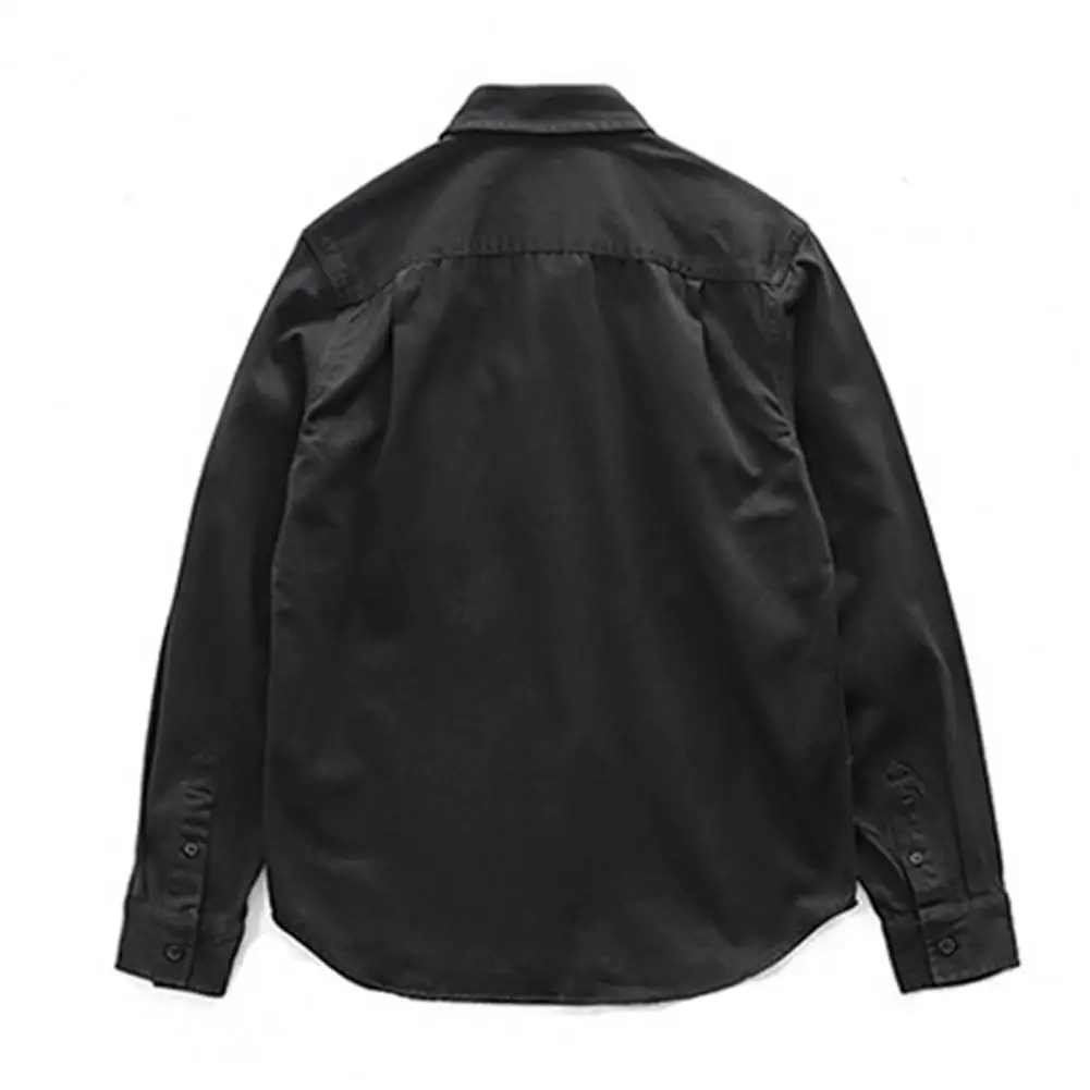 Stylish Men Spring Shirt Long Sleeves Loose Vintage Hip Hop Men Autumn Shirt Breathable Men Cargo Shirt for Daily Wear
Stylish Men Spring Shirt Long Sleeves Loose Vintage Hip Hop Men Autumn Shirt Breathable Men Cargo Shirt for Daily Wear