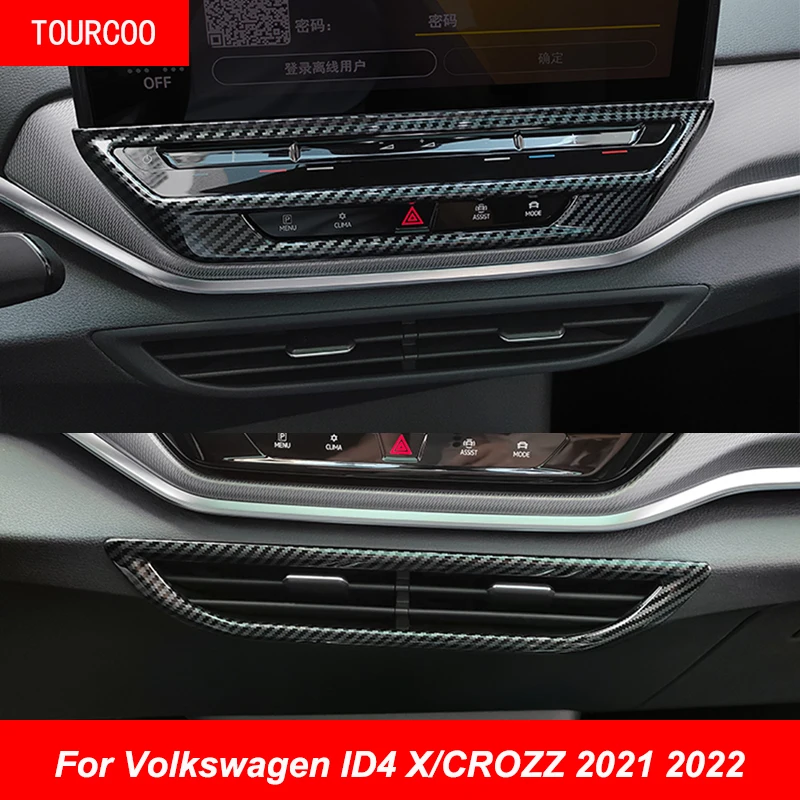 For Volkswagen ID4 X/CROZZ 2021 2022 Air Conditioning Middle Button Switch Air Outlet Decorative Frame Modification Accessories
For Volkswagen ID4 X/CROZZ 2021 2022 Air Conditioning Middle Button Switch Air Outlet Decorative Frame Modification Accessories