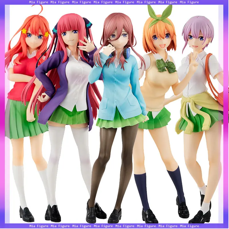 New Anime The Quintessential Quintuplets Figure 18CM PVC Nakano Ichika Nino Itsuki School Uniform Standing Static Collection Toy 
New Anime The Quintessential Quintuplets Figure 18CM PVC Nakano Ichika Nino Itsuki School Uniform Standing Static Collection Toy