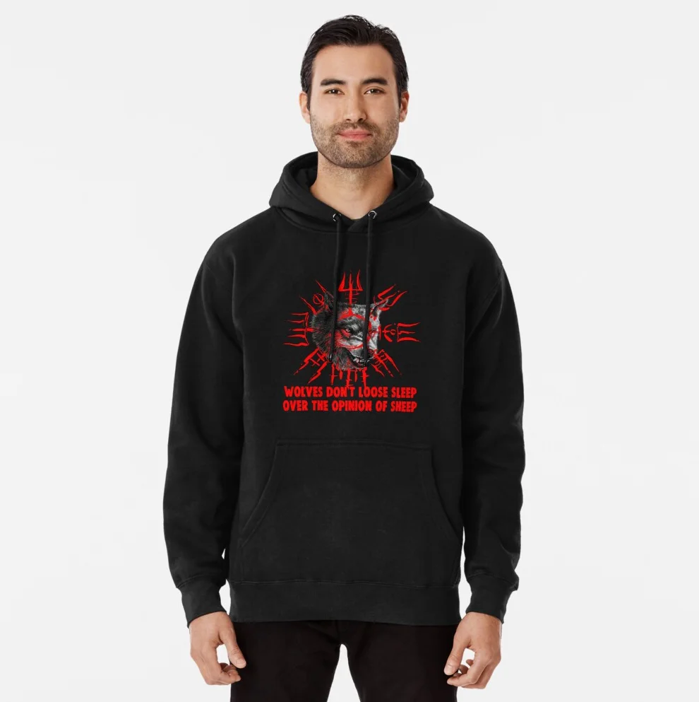 Свитшот с надписью Odin Eye Vegvisir Rune Fenrir Wolf, 100% хлопок, удобный повседневный мужской пуловер с капюшоном, уличная одежда
Свитшот с надписью Odin Eye Vegvisir Rune Fenrir Wolf, 100% хлопок, удобный повседневный мужской пуловер с капюшоном, уличная одежда