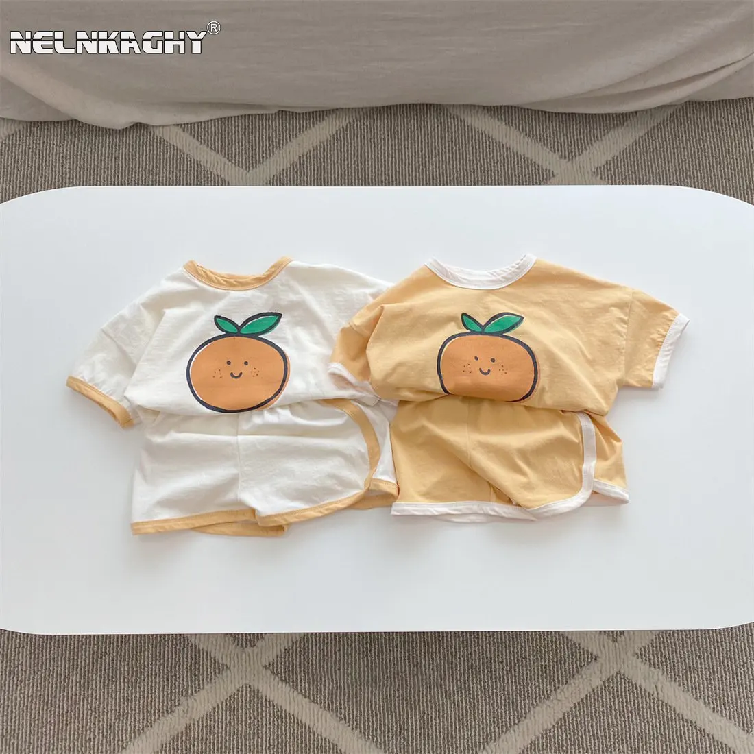 Summer Kids Baby Girls Boys Short Sleeve Cartoon Print Patchwork Top T-shirts+shorts Children Infant Thin Cotton Clothing Set
Summer Kids Baby Girls Boys Short Sleeve Cartoon Print Patchwork Top T-shirts+shorts Children Infant Thin Cotton Clothing Set