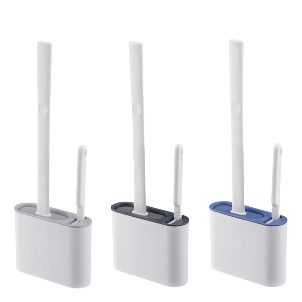 Silicone TPR Toilet Brush and Holder Toilet Bowl Brush with Holder Set Wall Hanging Toilet Brush Silicone Bristles for Floor
Silicone TPR Toilet Brush and Holder Toilet Bowl Brush with Holder Set Wall Hanging Toilet Brush Silicone Bristles for Floor