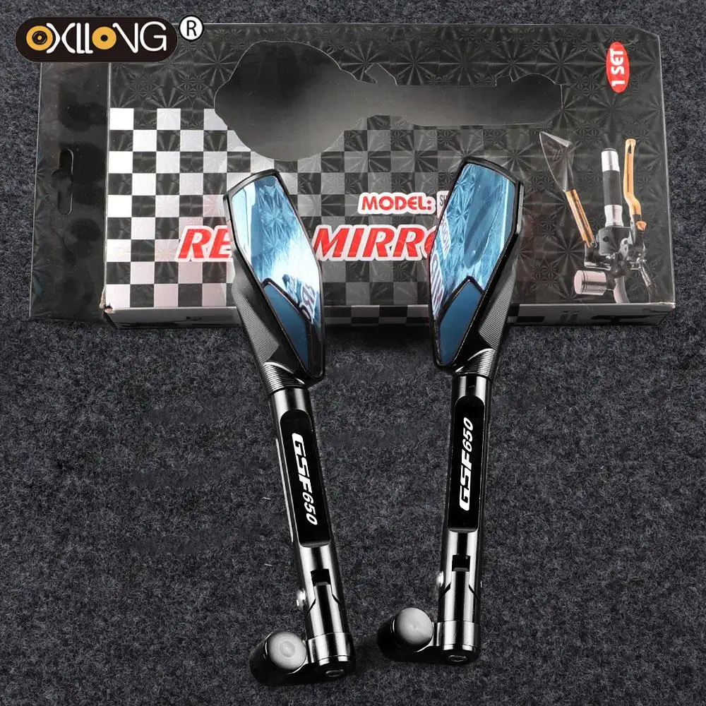 For SUZUKI GSF650 SNBANDIT 2007 2008 2009-2015 GSF650S DR650SE Handlebar Rear View Mirrors Blue Anti-glare Rearview Side Mirror
For SUZUKI GSF650 SNBANDIT 2007 2008 2009-2015 GSF650S DR650SE Handlebar Rear View Mirrors Blue Anti-glare Rearview Side Mirror