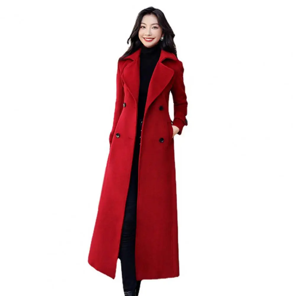 Winter Overcoat Women 2022 Solid Color Mid-calf Length Formal Long Sleeves Keep Warm Business Double-breasted Coat Women Jacket
Winter Overcoat Women 2022 Solid Color Mid-calf Length Formal Long Sleeves Keep Warm Business Double-breasted Coat Women Jacket
