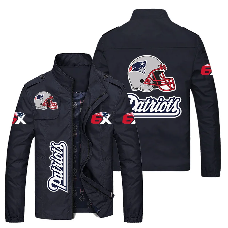 Men's spring and Autumn new rugby print bomber jacket casual loose oversized zipper baseball jacket
Men's spring and Autumn new rugby print bomber jacket casual loose oversized zipper baseball jacket