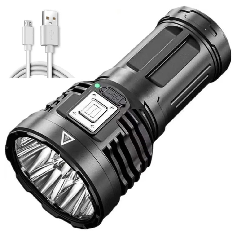 LED Flashlight Portable LED Outdoor Flashlight USB Rechargeable Super Bright Flashlight For Outdoor CampingTactical Flash Light
LED Flashlight Portable LED Outdoor Flashlight USB Rechargeable Super Bright Flashlight For Outdoor CampingTactical Flash Light