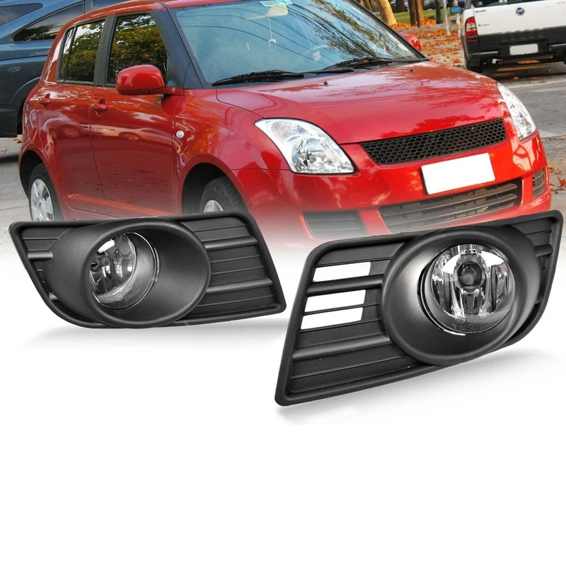 Car LED Fog Lights Front Bumper Lamps+Wiring+Switch for Suzuki Swift Standard 2007-10 Accessories 
Car LED Fog Lights Front Bumper Lamps+Wiring+Switch for Suzuki Swift Standard 2007-10 Accessories