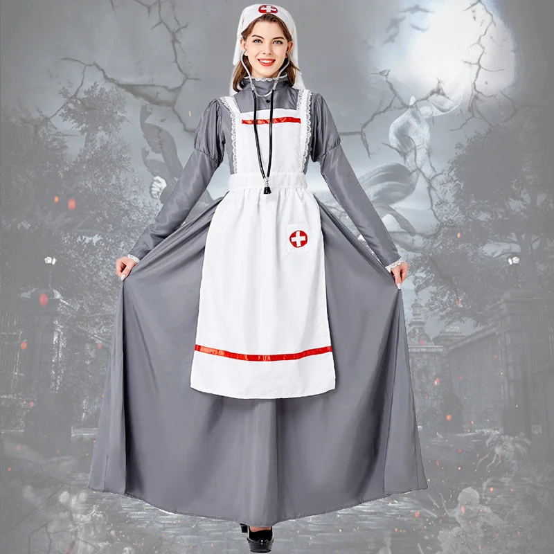 Halloween Long Skirt Doctors And Nurses Role Play Large Size Stage Costumes
Halloween Long Skirt Doctors And Nurses Role Play Large Size Stage Costumes