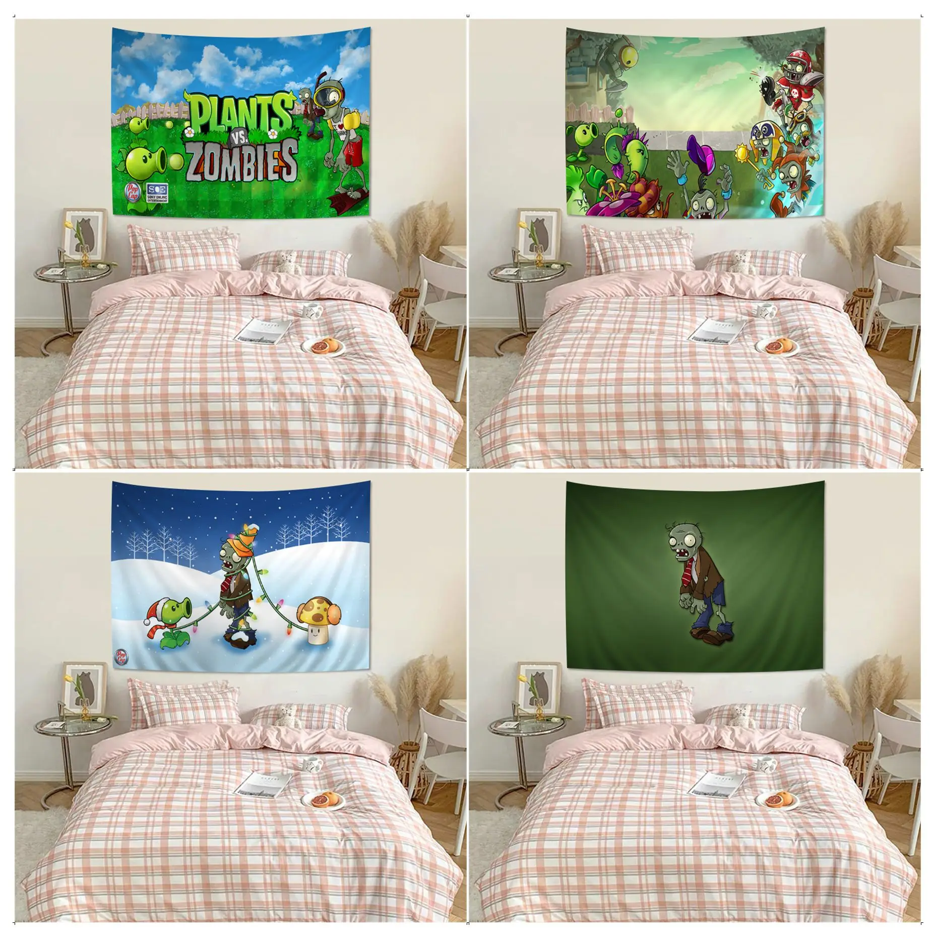 Plant-Vs -Zombie Tapestry DIY Wall Tapestry Hanging Tarot Hippie Wall Rugs Dorm INS Home Decor
Plant-Vs -Zombie Tapestry DIY Wall Tapestry Hanging Tarot Hippie Wall Rugs Dorm INS Home Decor