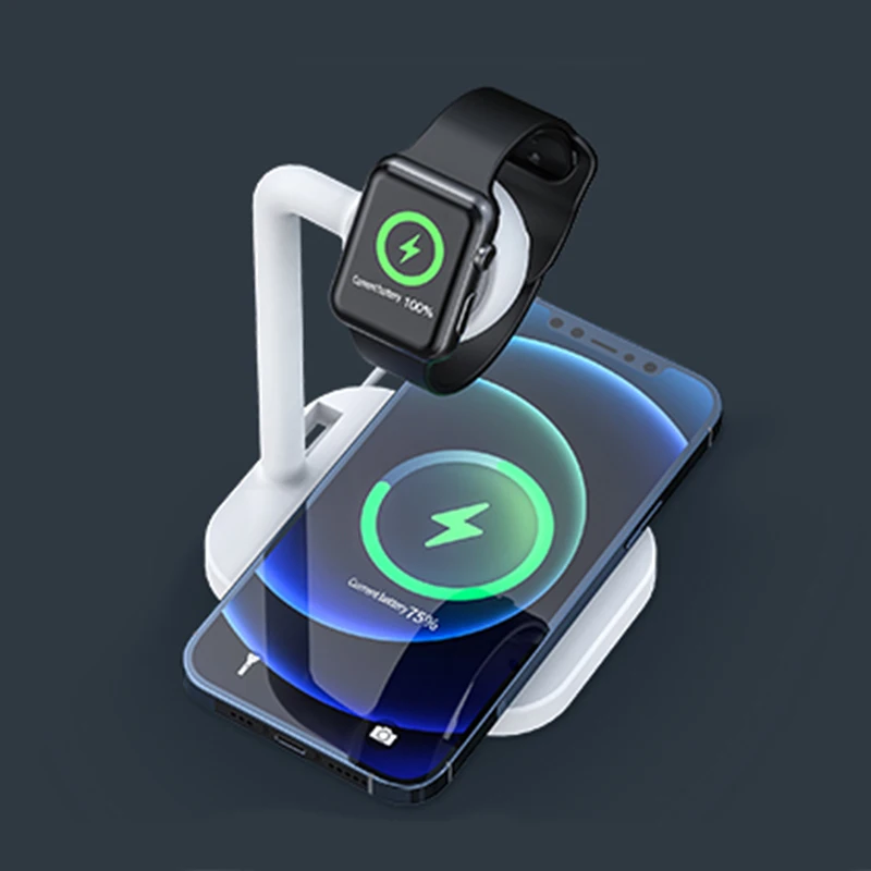 2 In 1 Wireless Chargers for iPhone 12 11 Pro Max X XR XS Fast USB Charger for iwatch Charging Dock Station Soporte Cargador
2 In 1 Wireless Chargers for iPhone 12 11 Pro Max X XR XS Fast USB Charger for iwatch Charging Dock Station Soporte Cargador