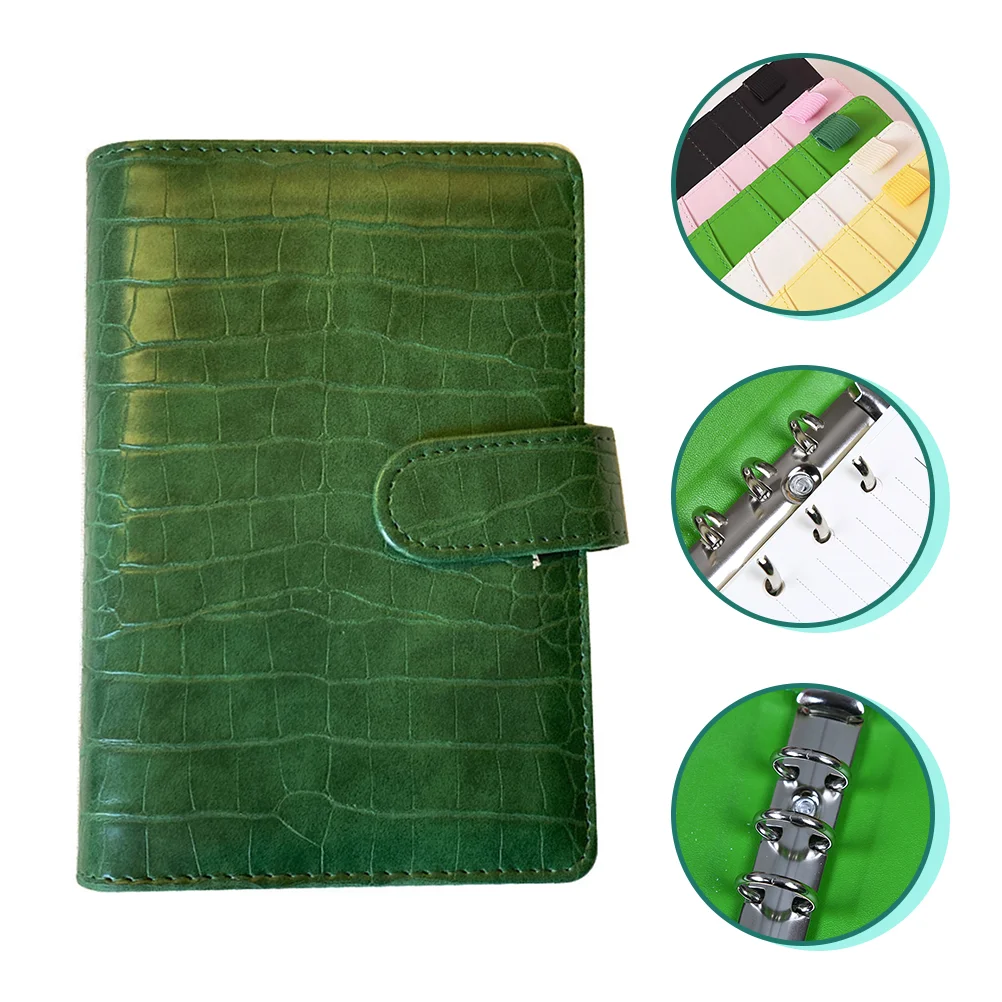 Binder Loose Leaf Notepad Notebook Refillable Budget A6 Vintage Portable Cover Cash Writing Pu Book Handwriting Student Paper
Binder Loose Leaf Notepad Notebook Refillable Budget A6 Vintage Portable Cover Cash Writing Pu Book Handwriting Student Paper