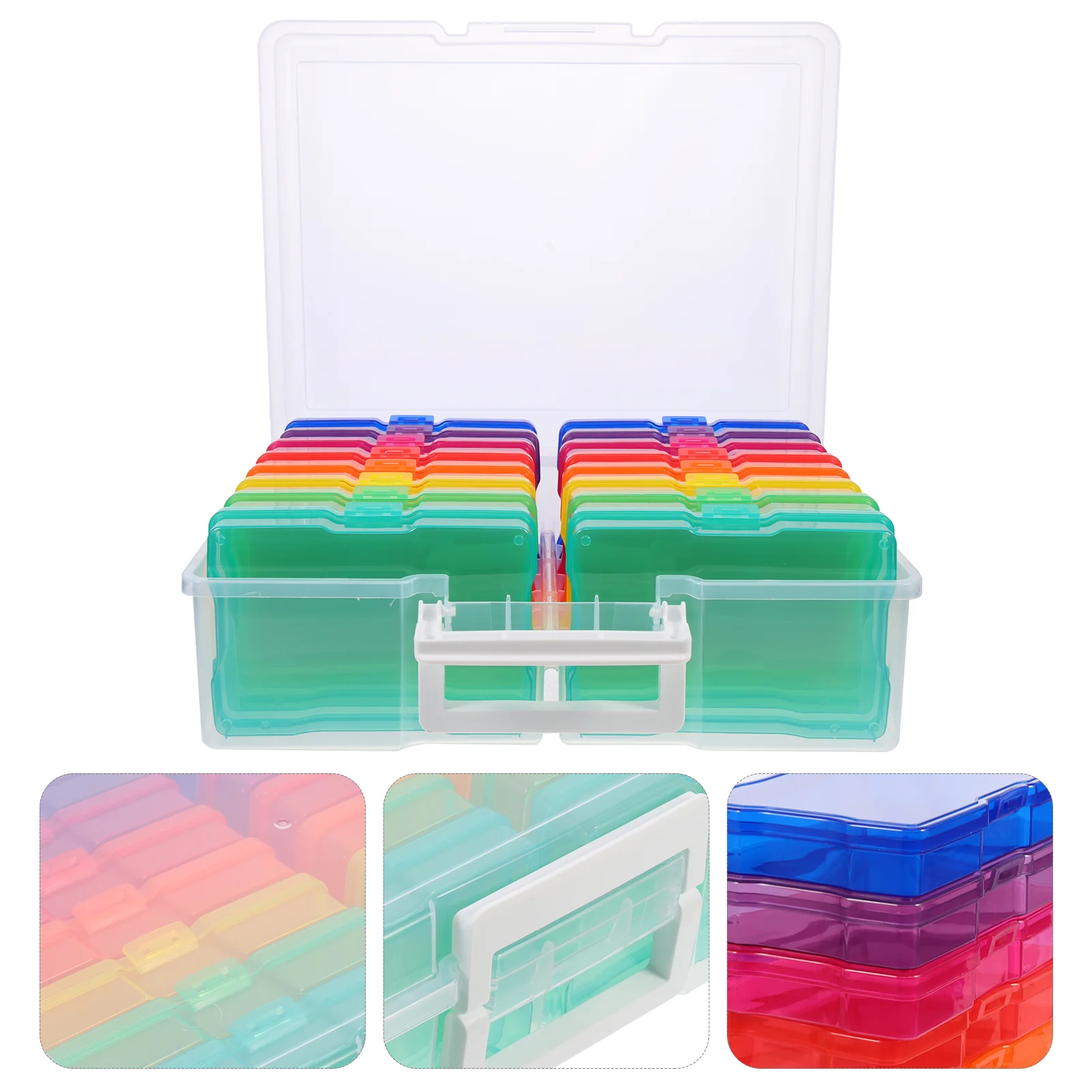 Box Storage Photoorganizer Greeting Jewelry Stamp Container Postcards Organizing Boxes Photos Holding Case
Box Storage Photoorganizer Greeting Jewelry Stamp Container Postcards Organizing Boxes Photos Holding Case