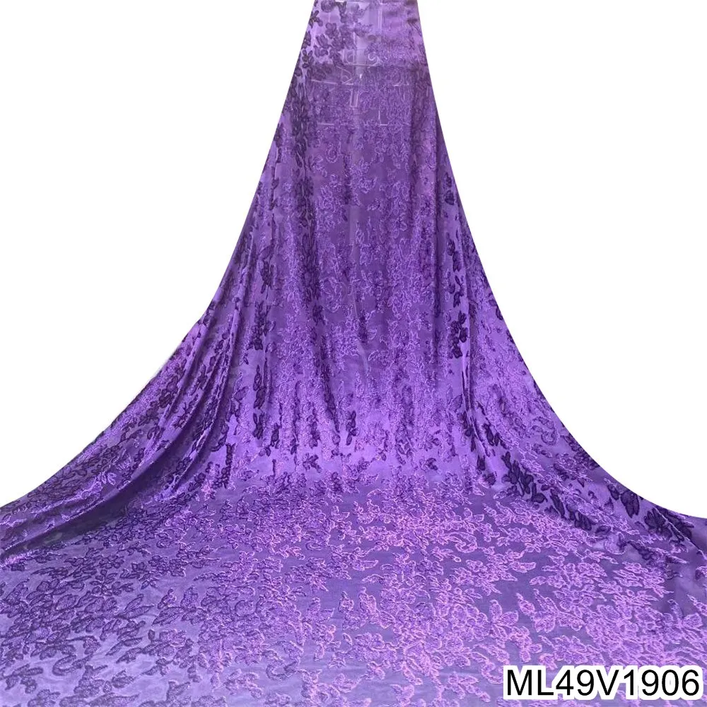 Latest African Velvet Sequined Lace Fabric 2022 High Quality Embroidery Nigerian French Mesh Lace Fabric For Wedding Sew ML49V19
Latest African Velvet Sequined Lace Fabric 2022 High Quality Embroidery Nigerian French Mesh Lace Fabric For Wedding Sew ML49V19