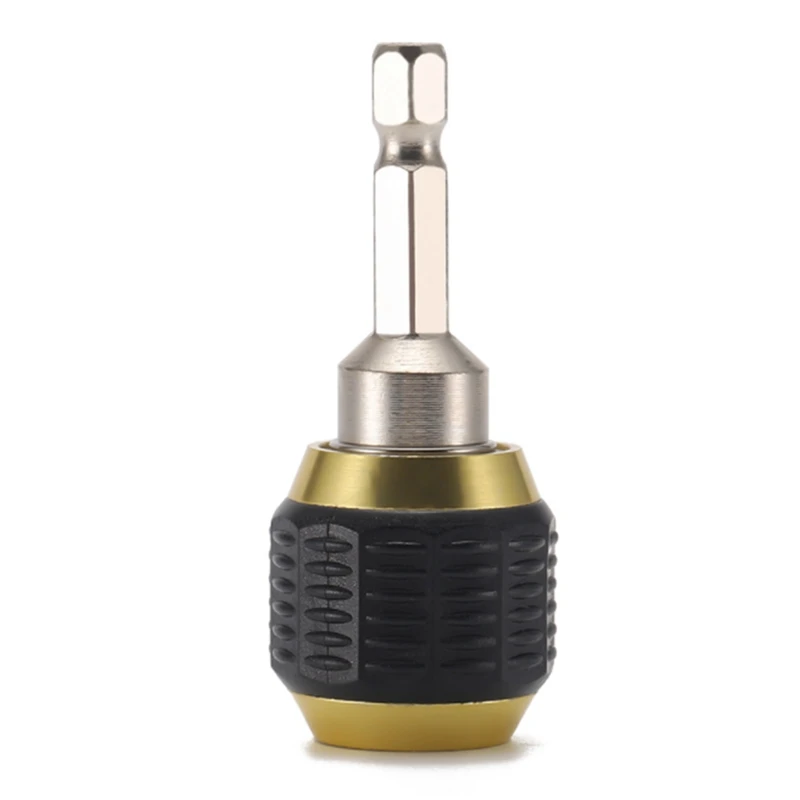 Hexagonal Shank Quick Coupling 50Mm Keyless Drill Chuck Screwdriver Impact Driver Adaptor Power Tool Accessories
Hexagonal Shank Quick Coupling 50Mm Keyless Drill Chuck Screwdriver Impact Driver Adaptor Power Tool Accessories
