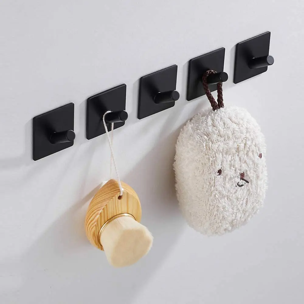 ShineMe Bathroom and Kitchen Waterproof Stainless Steel Hooks for Hanging Coats Keys Hats Robes (6 Pack) iron metal wall hook
ShineMe Bathroom and Kitchen Waterproof Stainless Steel Hooks for Hanging Coats Keys Hats Robes (6 Pack) iron metal wall hook