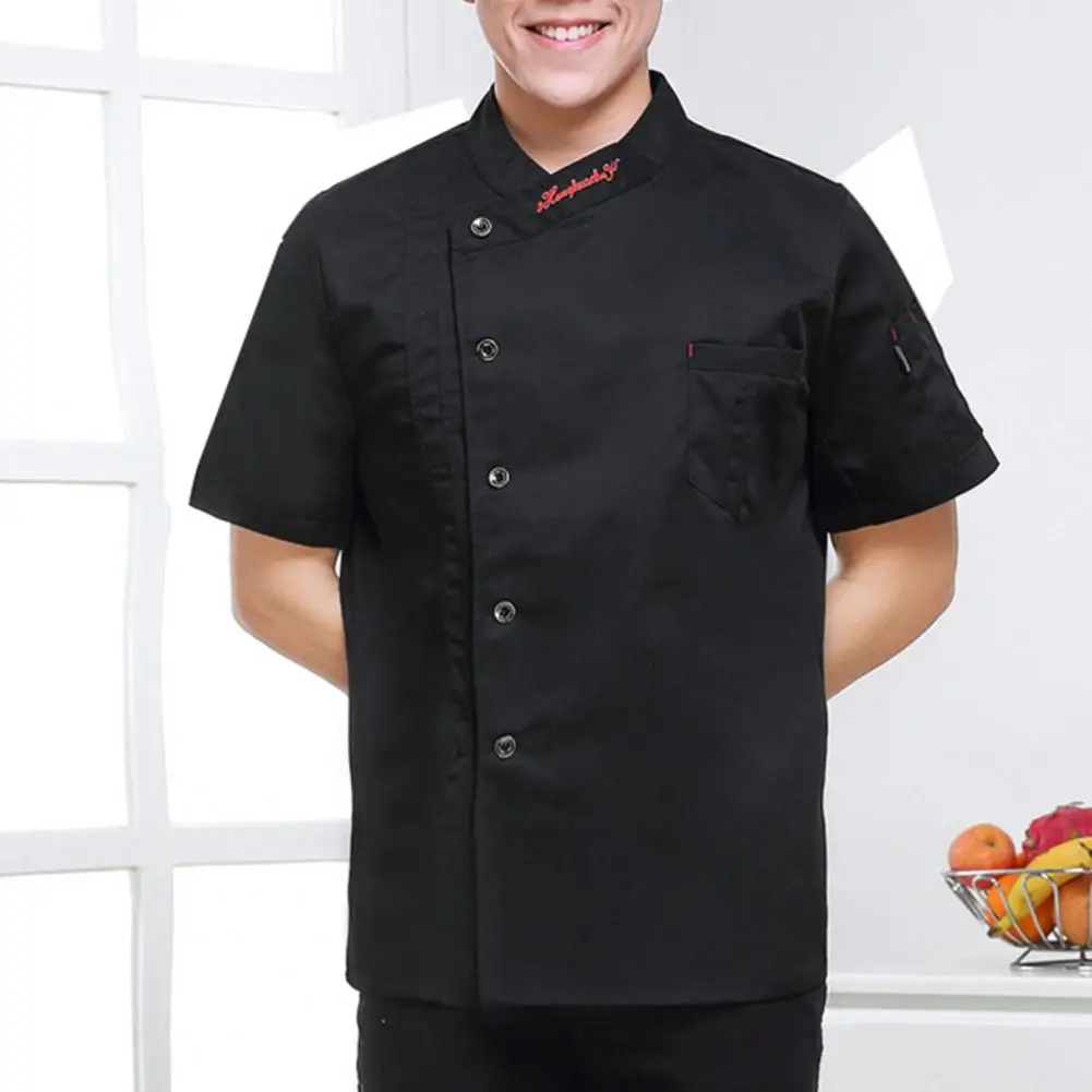 Unisex Restaurant Uniform Catering Restaurant Service Short Sleeve Breathable New Chef Uniform Cooking Clothes
Unisex Restaurant Uniform Catering Restaurant Service Short Sleeve Breathable New Chef Uniform Cooking Clothes