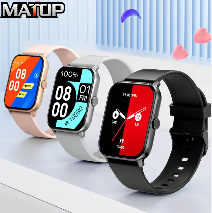 Bluetooth Calling Smart Watch Men Full Touch Screen Sport Fitness Watch IP67 Waterproof For Android ios smartwatch Men +box
Bluetooth Calling Smart Watch Men Full Touch Screen Sport Fitness Watch IP67 Waterproof For Android ios smartwatch Men +box