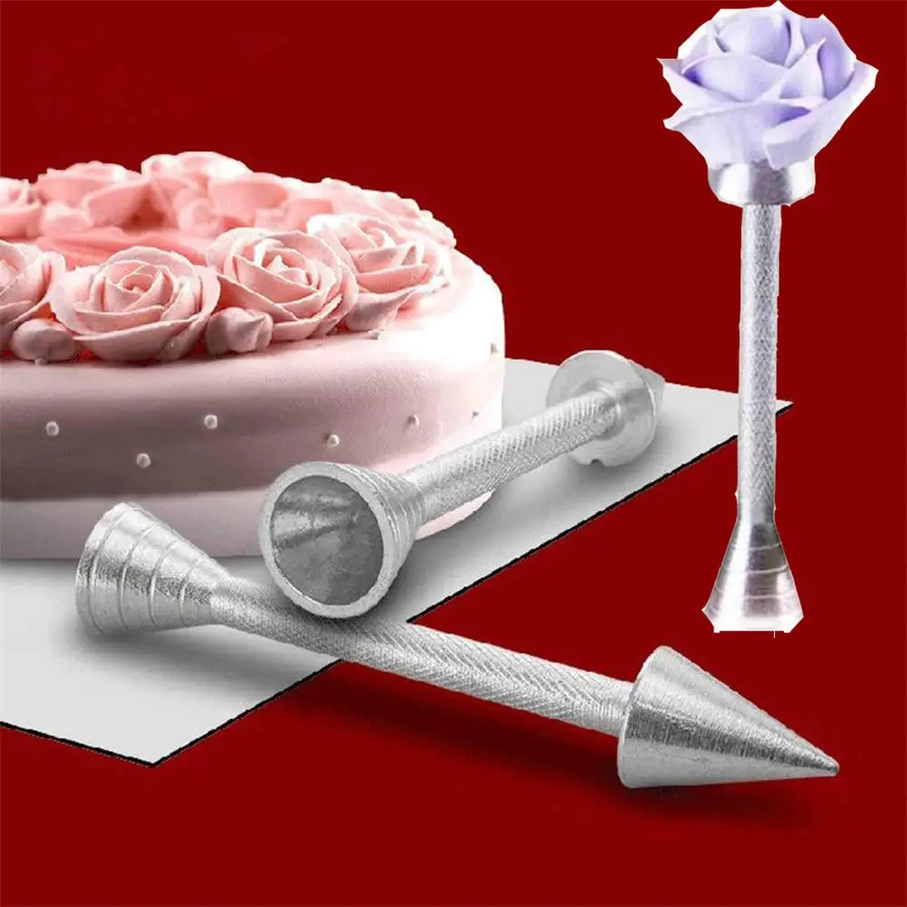 Aluminium Alloy Baking Pastry Cone Holder Rose Flower Sticks Cake Decorating For Icing Flowers Making Cake Supplies
Aluminium Alloy Baking Pastry Cone Holder Rose Flower Sticks Cake Decorating For Icing Flowers Making Cake Supplies