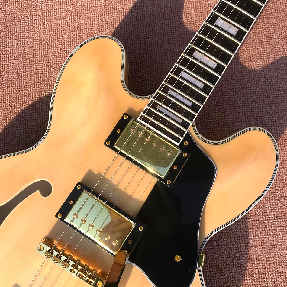 Custom Shop, Made in China, Hollow Body Jazz ES-335 Electric Guitar,Bigsby Tremolo System, Rosewood Fingerboard, free delivery
Custom Shop, Made in China, Hollow Body Jazz ES-335 Electric Guitar,Bigsby Tremolo System, Rosewood Fingerboard, free delivery