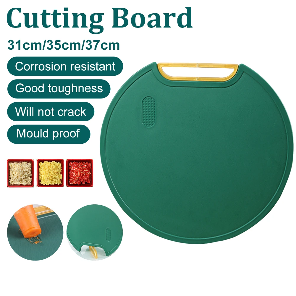 New Kitchen Cutting Board Fruits Vegetables Chopping Board Non-Slip Mildew-proof Plastic Round Cutting Mat Kitchen Accessories
New Kitchen Cutting Board Fruits Vegetables Chopping Board Non-Slip Mildew-proof Plastic Round Cutting Mat Kitchen Accessories