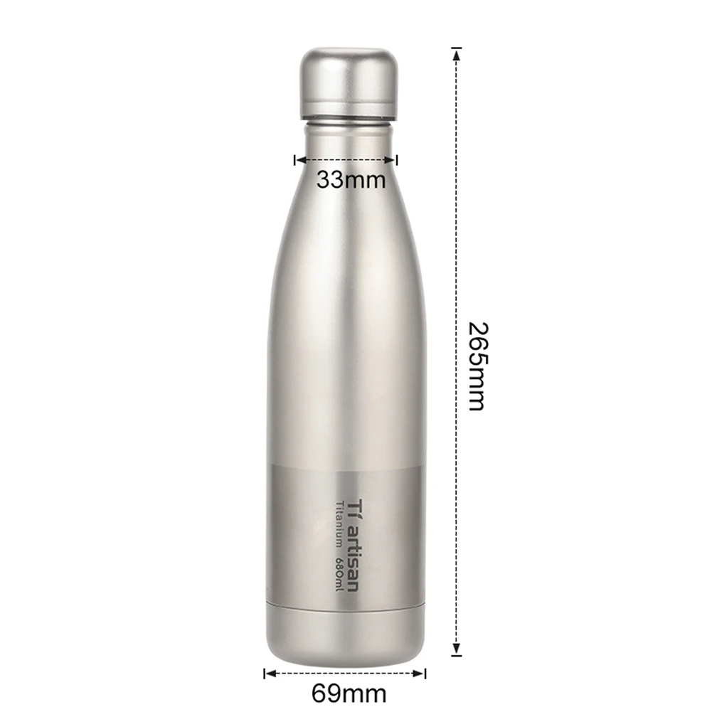23oz 680ml Titanium Water Bottle Sports Bottle Home Drinkware For Biking Hiking For Drink Bottles Sports Gym Eco Friendly
23oz 680ml Titanium Water Bottle Sports Bottle Home Drinkware For Biking Hiking For Drink Bottles Sports Gym Eco Friendly
