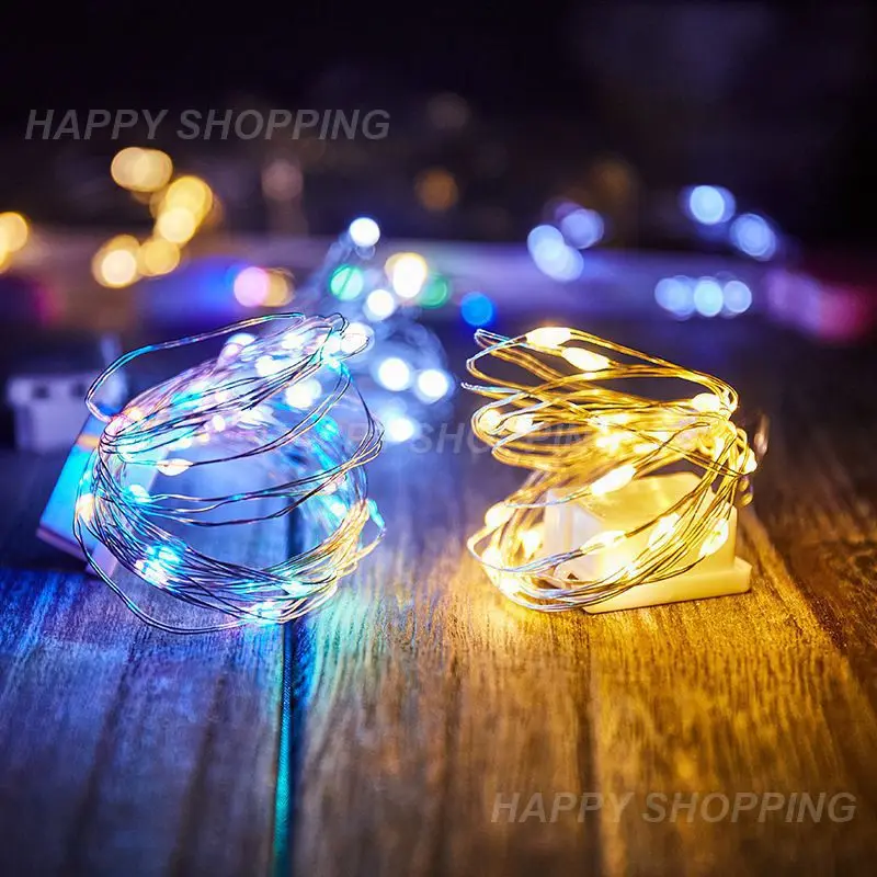 

Гирлянда, Сказочная гирлянда, водонепроницаемый уличный декор для сада, рождественской елки, новогодние сказочные лампы, Сверхъяркие светодиодные сказочные огни