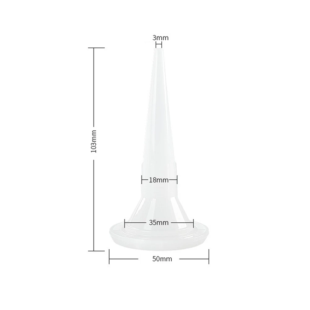 Caulk Nozzle Glue Nozzle Structural Glue Nozzle Caulking Tips Mouth Construction Tools Plastic Universal White
Caulk Nozzle Glue Nozzle Structural Glue Nozzle Caulking Tips Mouth Construction Tools Plastic Universal White