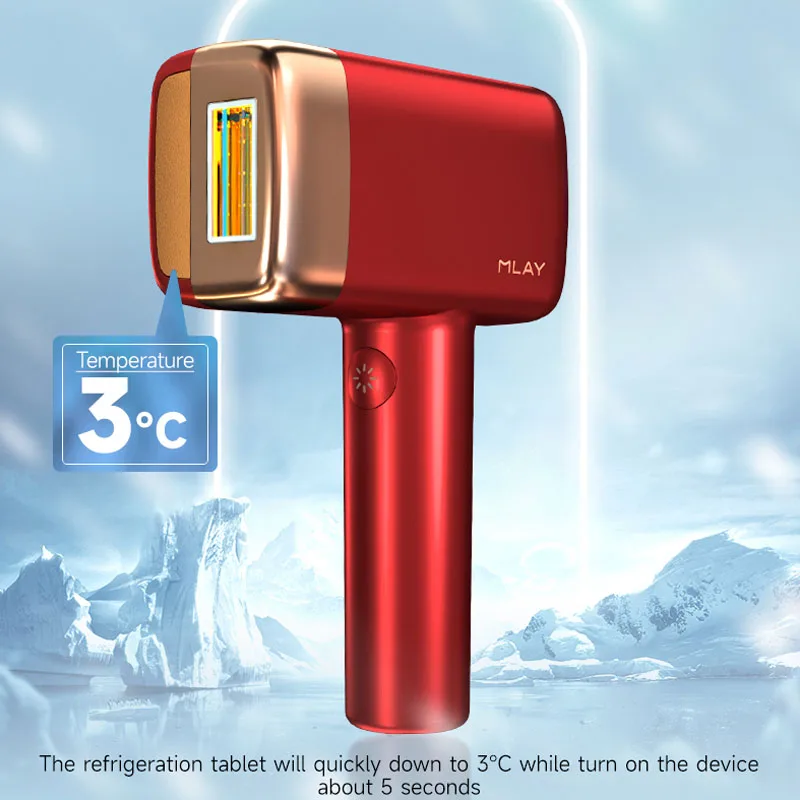 MLAY T14 Laser Hair Removal Device Ice Cooling IPL Laser Epilator Home Use Depilador for Women Replaceable Laser Hair Removal
MLAY T14 Laser Hair Removal Device Ice Cooling IPL Laser Epilator Home Use Depilador for Women Replaceable Laser Hair Removal