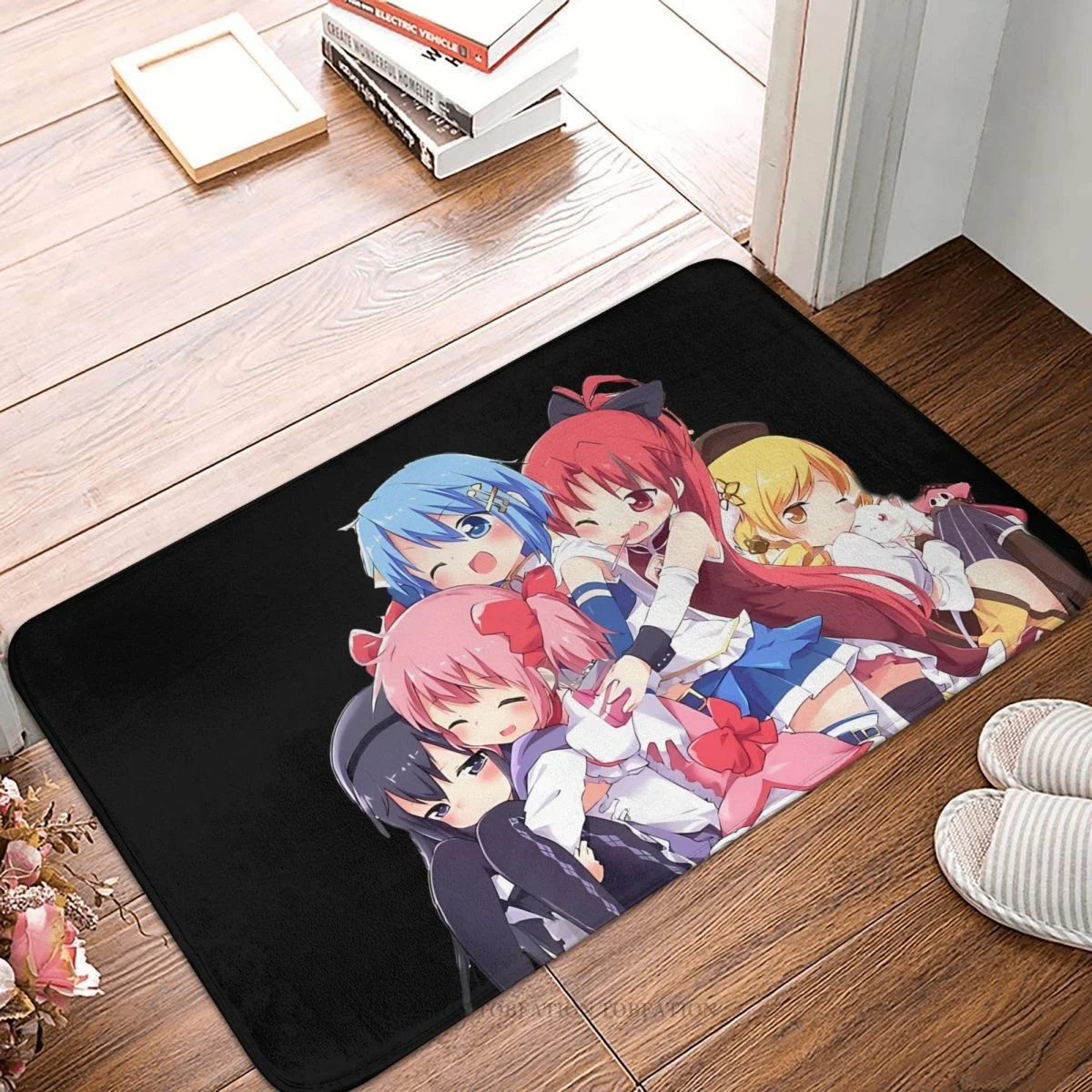 Puella Magi Madoka Magica Bathroom Non-Slip Carpet Hug Flannel Mat Welcome Doormat Home Decor Rug
Puella Magi Madoka Magica Bathroom Non-Slip Carpet Hug Flannel Mat Welcome Doormat Home Decor Rug