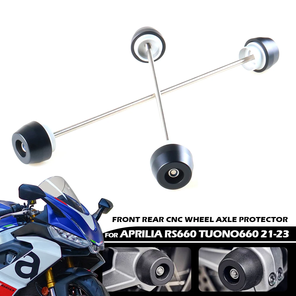 RS660 Motorcycle Front Rear CNC Wheel Axle Fork Crash Protector For Aprilia Tuono660 RS Tuono 660 Factory Nylon Modified Parts
RS660 Motorcycle Front Rear CNC Wheel Axle Fork Crash Protector For Aprilia Tuono660 RS Tuono 660 Factory Nylon Modified Parts