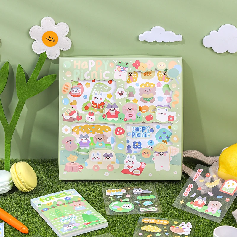 100Sheets Animals Green Paper Stickers For Scrapbooking Luggage Journal Cell Phone Girls Cartoon Decorative Material Paper Gift
100Sheets Animals Green Paper Stickers For Scrapbooking Luggage Journal Cell Phone Girls Cartoon Decorative Material Paper Gift