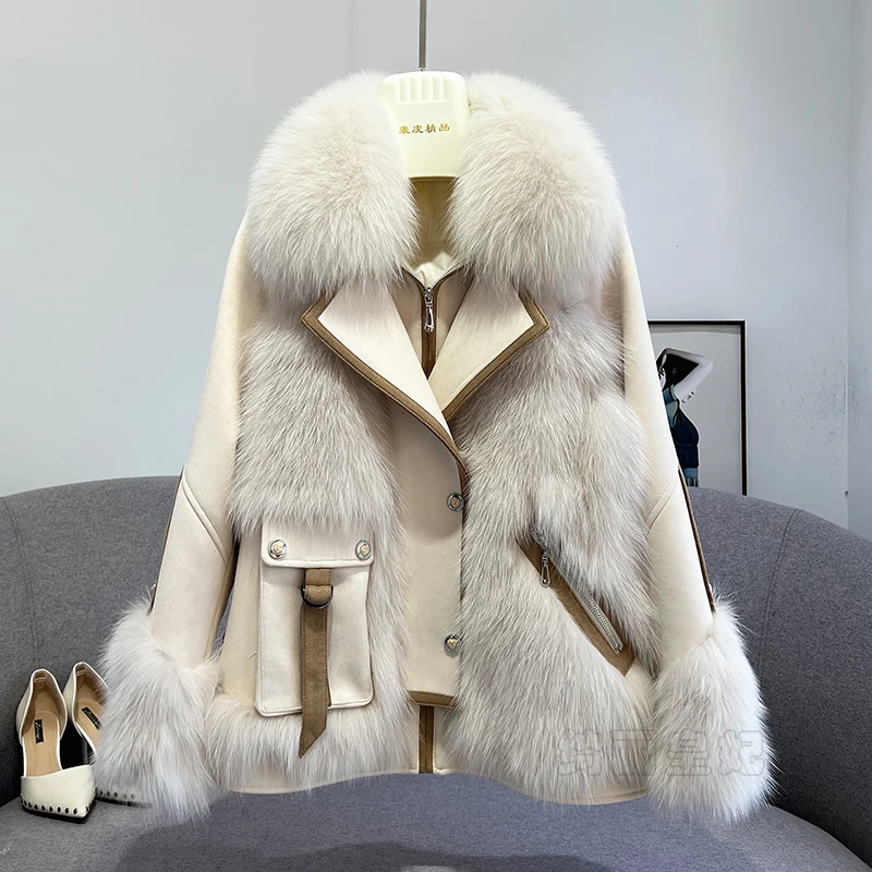ZDFURS*Fur Coat Women's 2022 Winter New Internet Celebrity Fox Fur Fur down Feather Liner Young Popular
ZDFURS*Fur Coat Women's 2022 Winter New Internet Celebrity Fox Fur Fur down Feather Liner Young Popular