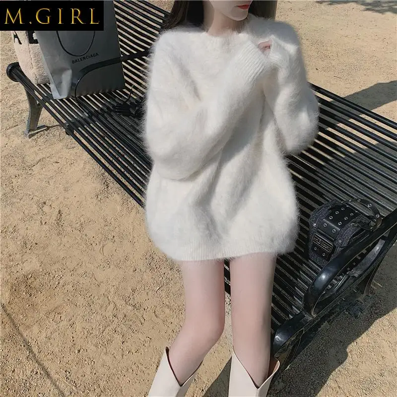 White Pullovers Women Loose Leisure Simple All-match Tender Sweet Feminine Korean Style Fashion Autumn Retro Elegant College New
White Pullovers Women Loose Leisure Simple All-match Tender Sweet Feminine Korean Style Fashion Autumn Retro Elegant College New