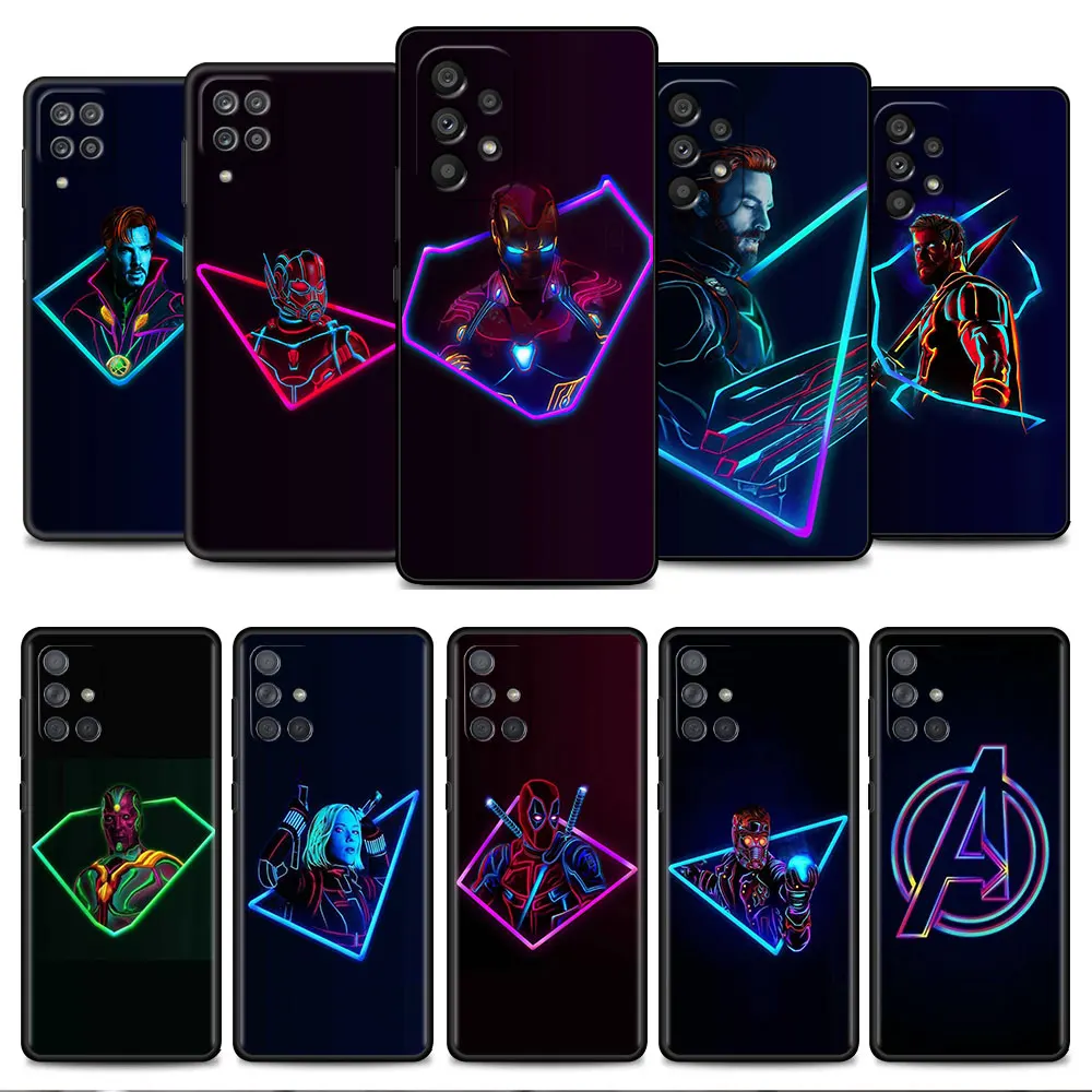 Case For Samsung Galaxy A52 A12 A51 A53 A33 A71 A32 A31 A21 A01 A11 A22 Black TPU Phone Shell Neon Marvel Avengers Fluorescent
Case For Samsung Galaxy A52 A12 A51 A53 A33 A71 A32 A31 A21 A01 A11 A22 Black TPU Phone Shell Neon Marvel Avengers Fluorescent