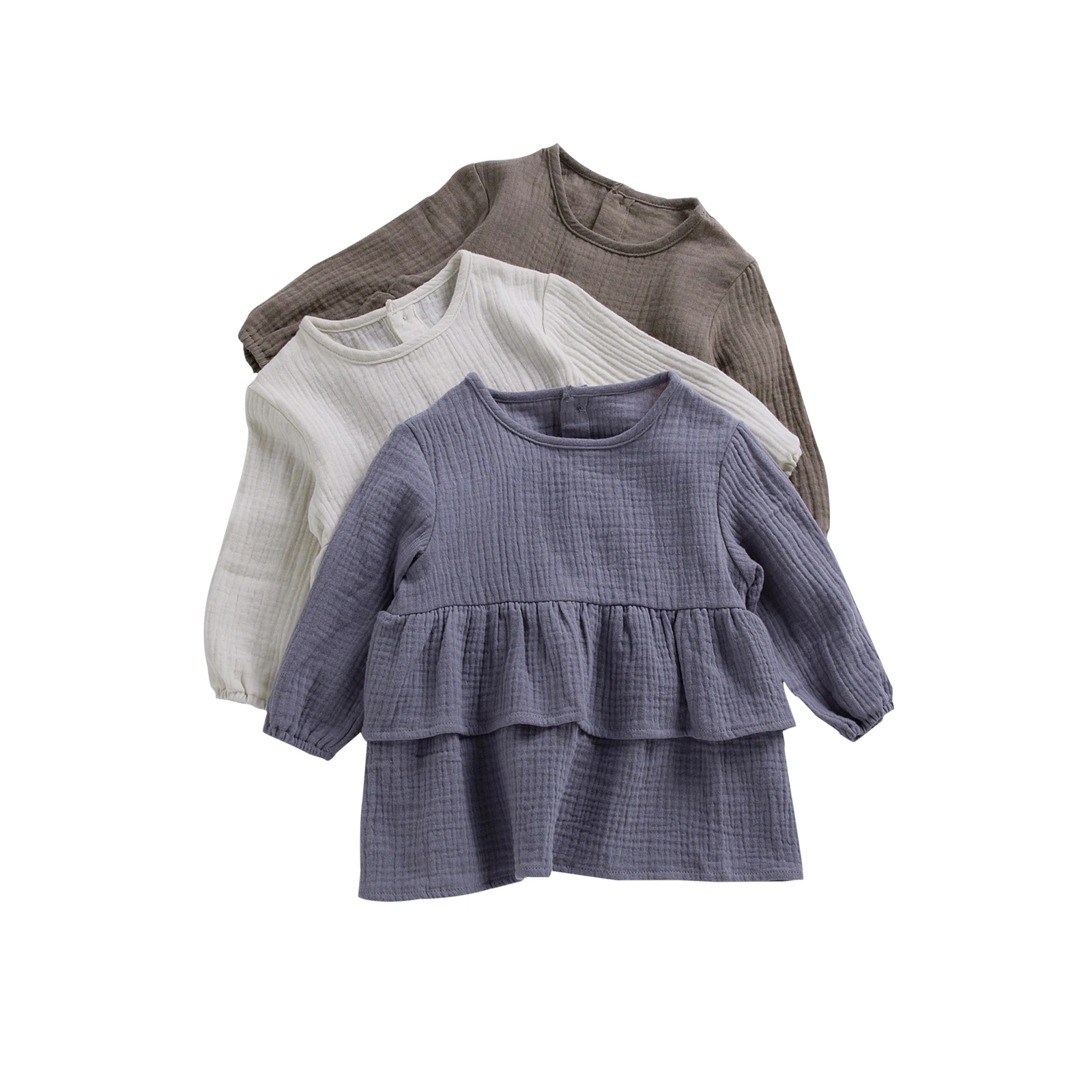Kids Baby Girls Dress Tops Clothes Babany bebe Toddler Casual Autumn Spring Long Sleeve Ruffle Cotton T-shirt Dress 1-6 Years
Kids Baby Girls Dress Tops Clothes Babany bebe Toddler Casual Autumn Spring Long Sleeve Ruffle Cotton T-shirt Dress 1-6 Years