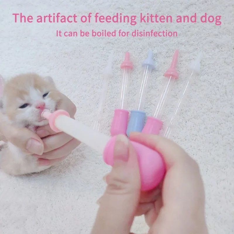 Puppy Kitten Feeding Bottle Set Pet Dog Cat Bady Nursing Water Milk Feeder Newborn Cat Drinking Bottle Pet Feeder Supplies
Puppy Kitten Feeding Bottle Set Pet Dog Cat Bady Nursing Water Milk Feeder Newborn Cat Drinking Bottle Pet Feeder Supplies