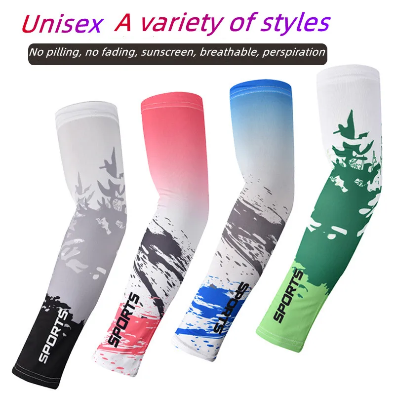 Unisex Spring and Summer Ice Sleeve Sunscreen Fashion Loose Gradient Printing Ice Silk Outdoor Sport Riding Driving Arm Sleeves
Unisex Spring and Summer Ice Sleeve Sunscreen Fashion Loose Gradient Printing Ice Silk Outdoor Sport Riding Driving Arm Sleeves