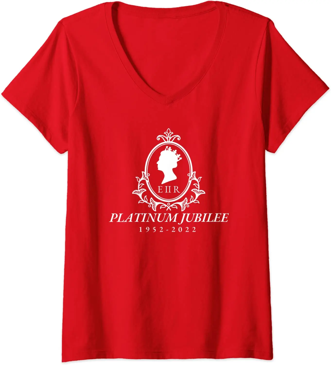 New Fashion Platinum Jubilee British Monarch Queen V-Neck T-Shirt Short-sleeved T-shirts Men's and Women's Tops Summer Clothes
New Fashion Platinum Jubilee British Monarch Queen V-Neck T-Shirt Short-sleeved T-shirts Men's and Women's Tops Summer Clothes
