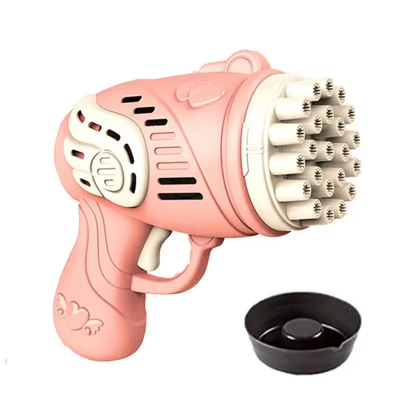 23 Holes Bubble Maker Machine For Kids Portable Bubble Machine Bubbles Blaster Battery Powered Bubble Shooter For 4 10 Year Old
23 Holes Bubble Maker Machine For Kids Portable Bubble Machine Bubbles Blaster Battery Powered Bubble Shooter For 4 10 Year Old