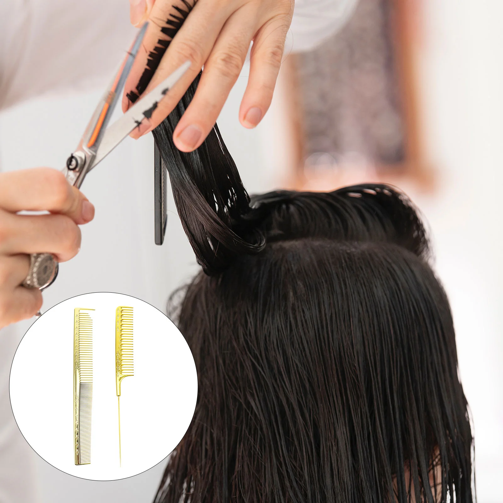 2Pcs Combs Professional Salon Retro Hair Cutting Comb Hairdressing Comb Haircut Comb
2Pcs Combs Professional Salon Retro Hair Cutting Comb Hairdressing Comb Haircut Comb