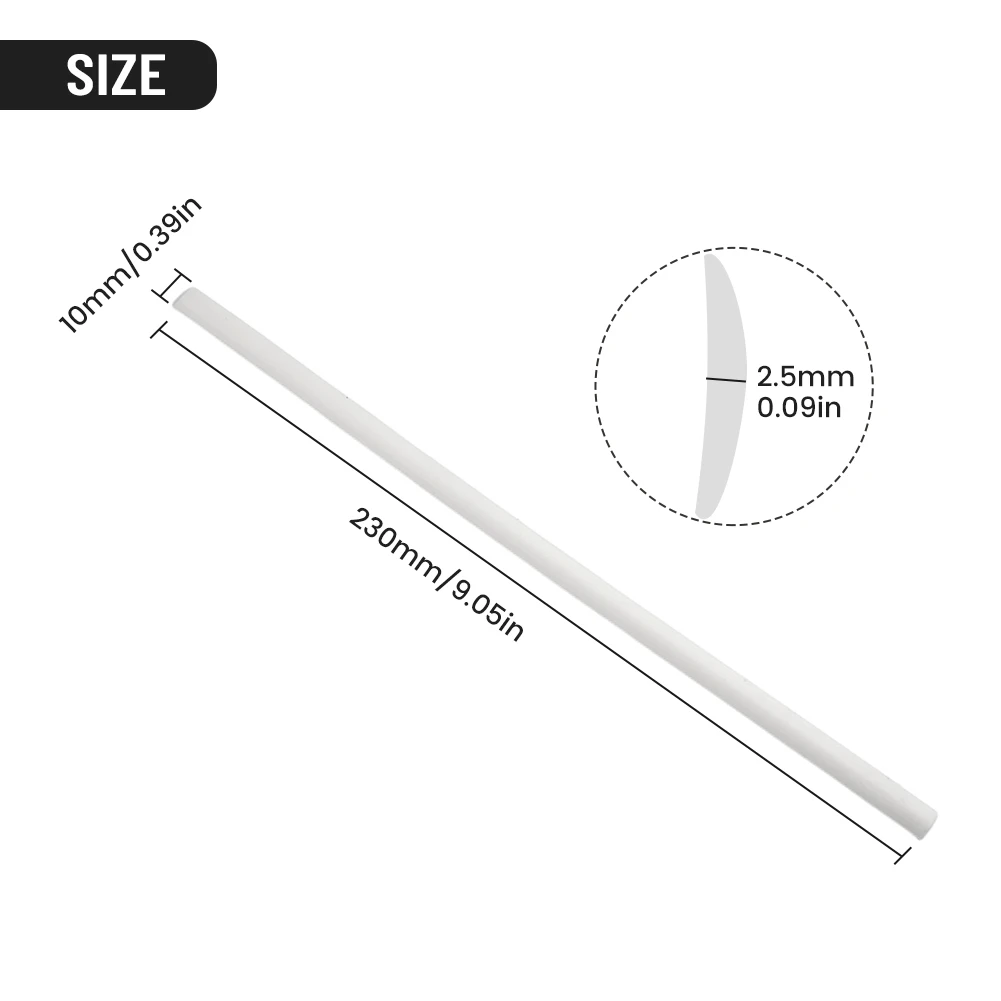 20Pcs Plastic Welding Rods 8-3/4 X 3/8 Inch For TPO TEO PP Welding Sticks Bumper Kayak Repairs Welding Supplies
20Pcs Plastic Welding Rods 8-3/4 X 3/8 Inch For TPO TEO PP Welding Sticks Bumper Kayak Repairs Welding Supplies