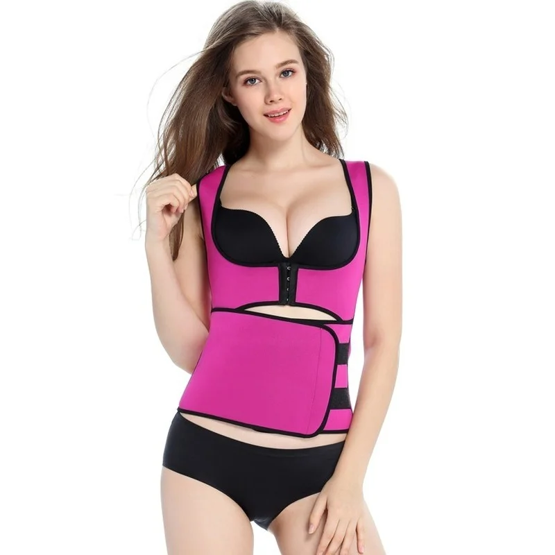 Women Sweat Sauna Vest Body Shaper Flat Belly Tummy Control Wrap Waist Trainer Slimming Tank Top Shapewear Female Corset Fitness
Women Sweat Sauna Vest Body Shaper Flat Belly Tummy Control Wrap Waist Trainer Slimming Tank Top Shapewear Female Corset Fitness