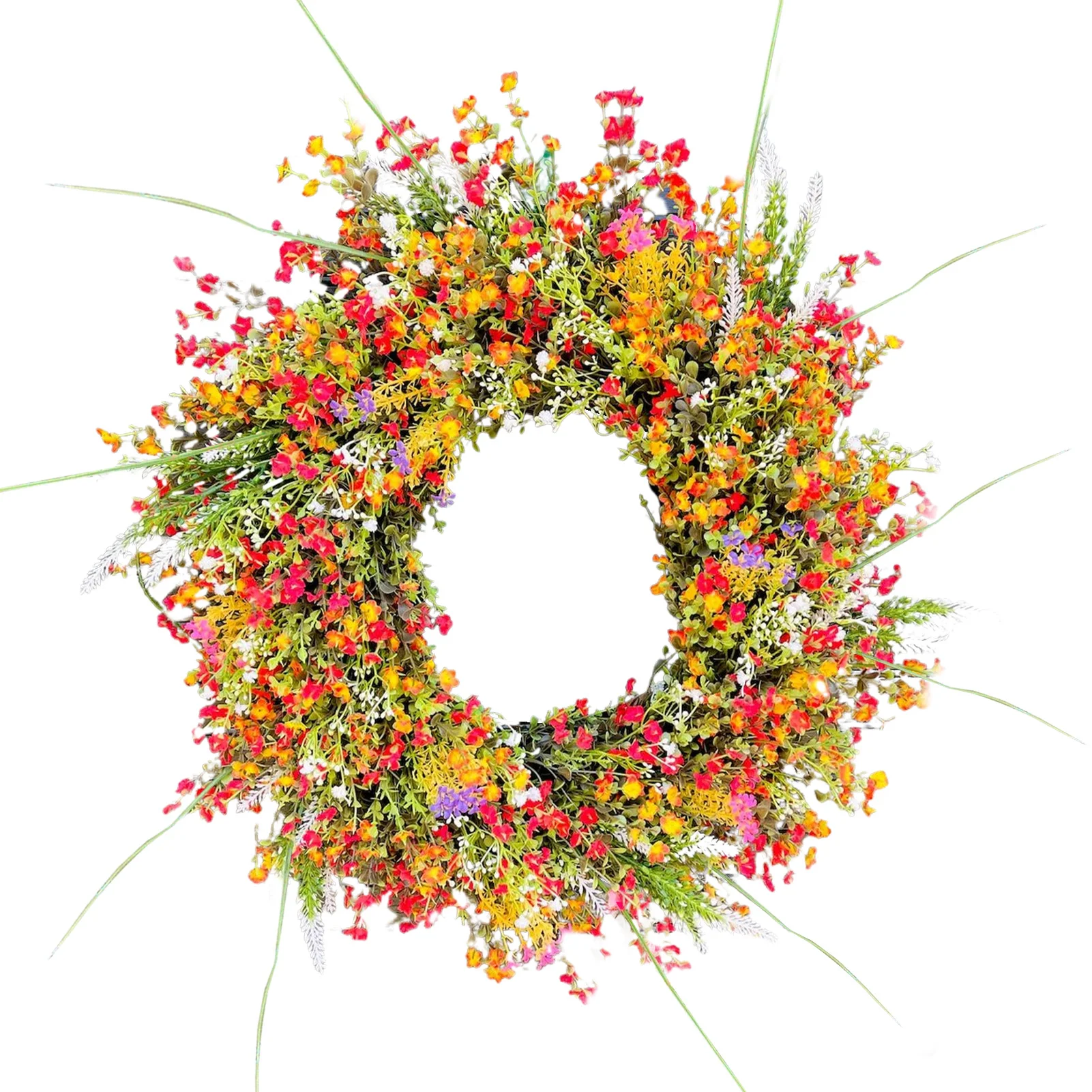 Artificial Flower Wreaths Artificial Floral Wreaths For Outsides Summer Multi Color Garland For Wall Window Garden Wedding Party
Artificial Flower Wreaths Artificial Floral Wreaths For Outsides Summer Multi Color Garland For Wall Window Garden Wedding Party
