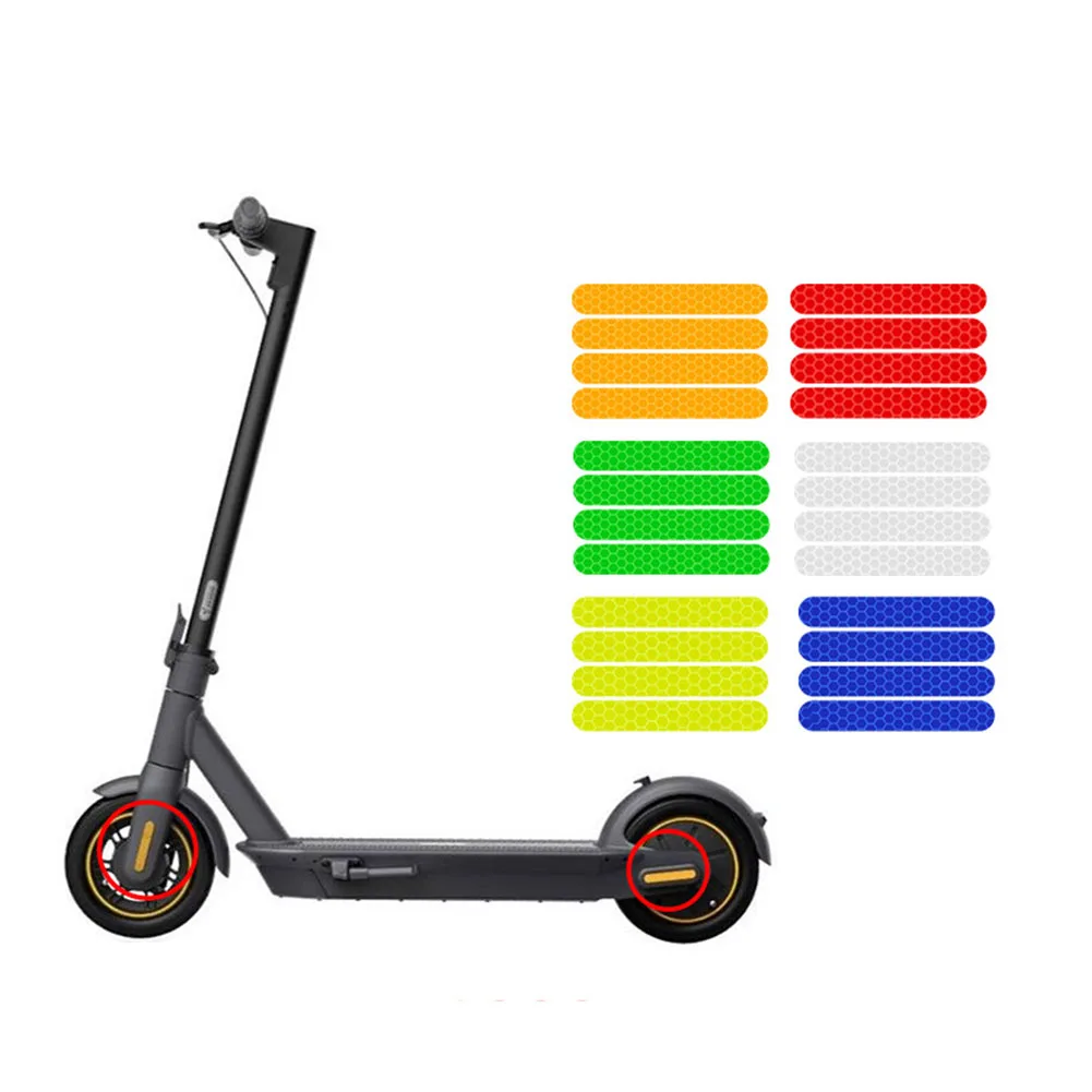 1 Set Electric Scooter Anti-Cursor Reflective Sticker For Ninebot Max G30 / ES Series Strong Reflective Waterproof Bright Color
1 Set Electric Scooter Anti-Cursor Reflective Sticker For Ninebot Max G30 / ES Series Strong Reflective Waterproof Bright Color