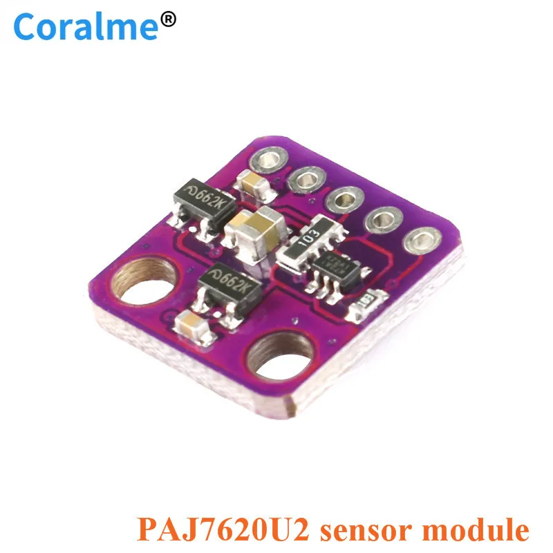 PAJ7620U2 Gesture Recognition Sensor Module for Variety of Gesture Recognition Smart Home
PAJ7620U2 Gesture Recognition Sensor Module for Variety of Gesture Recognition Smart Home