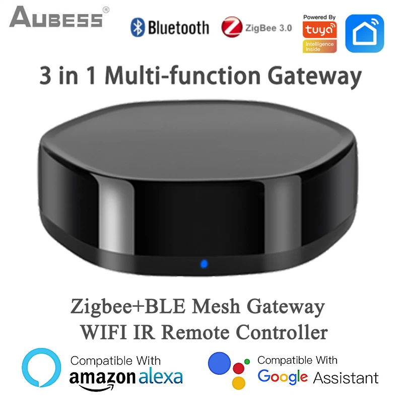 ИК-пульт дистанционного управления Tuya ZigBee Gateway, хаб для умного дома, мост, работа с приложением Alexa Google Home Smart Life
ИК-пульт дистанционного управления Tuya ZigBee Gateway, хаб для умного дома, мост, работа с приложением Alexa Google Home Smart Life