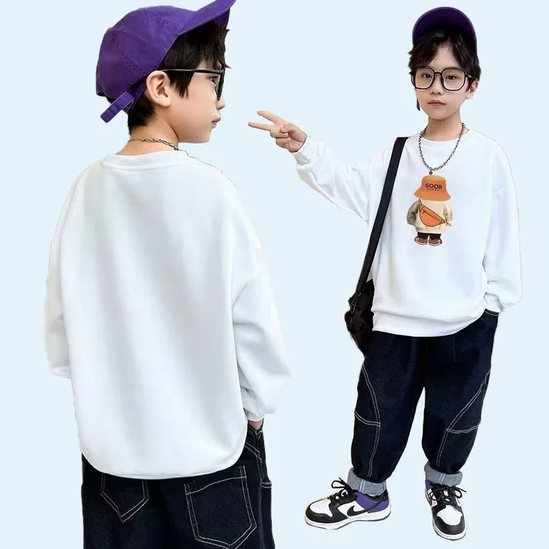 Children's Spring And Autumn Sweater Boys' Thickened Sweater Small And Medium Children's Baby Cartoon Autumn And Winter New Top
Children's Spring And Autumn Sweater Boys' Thickened Sweater Small And Medium Children's Baby Cartoon Autumn And Winter New Top